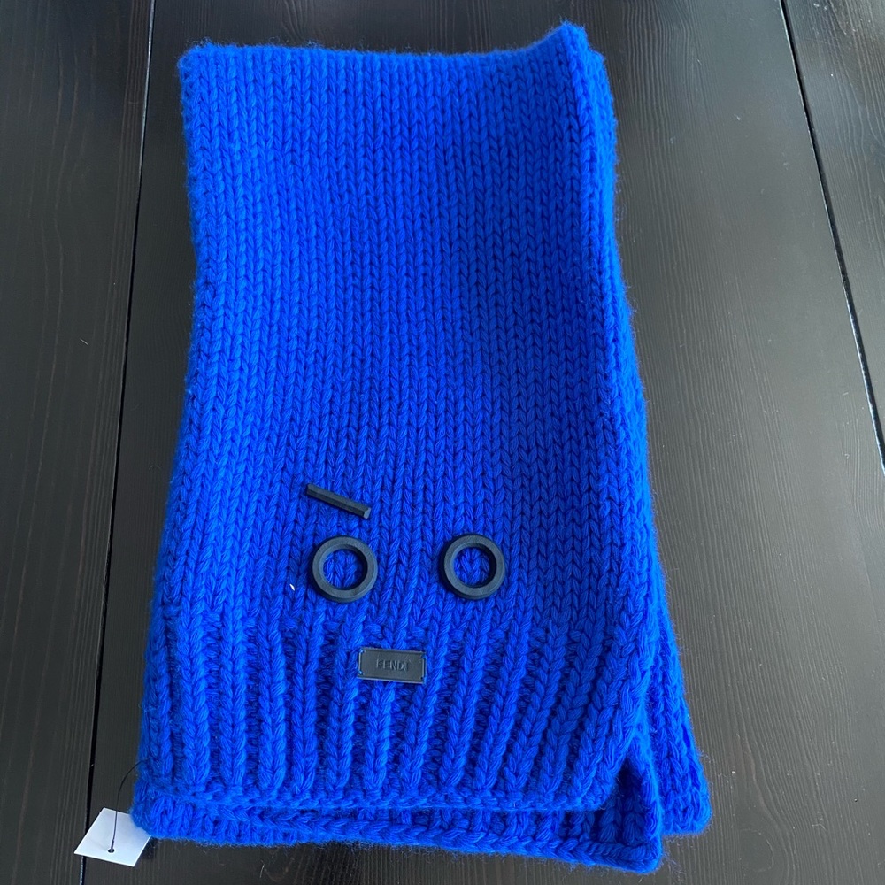 Blue Fendi Scarf